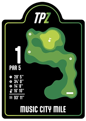 TPZ Hole 1 Marker