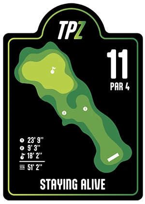 TPZ Hole 11 Marker
